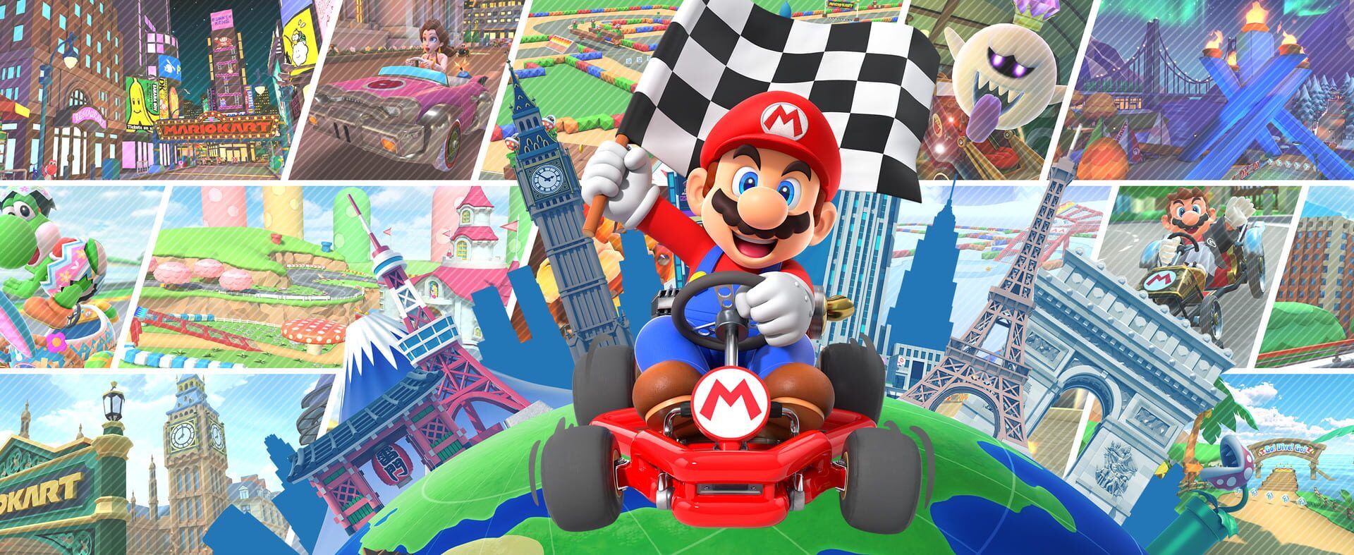 Illustration de Mario Kart Tour