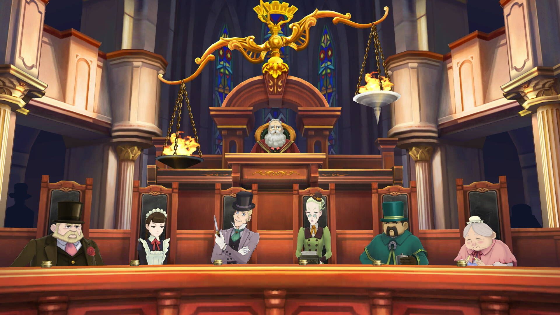 Illustration de The Great Ace Attorney: Adventures