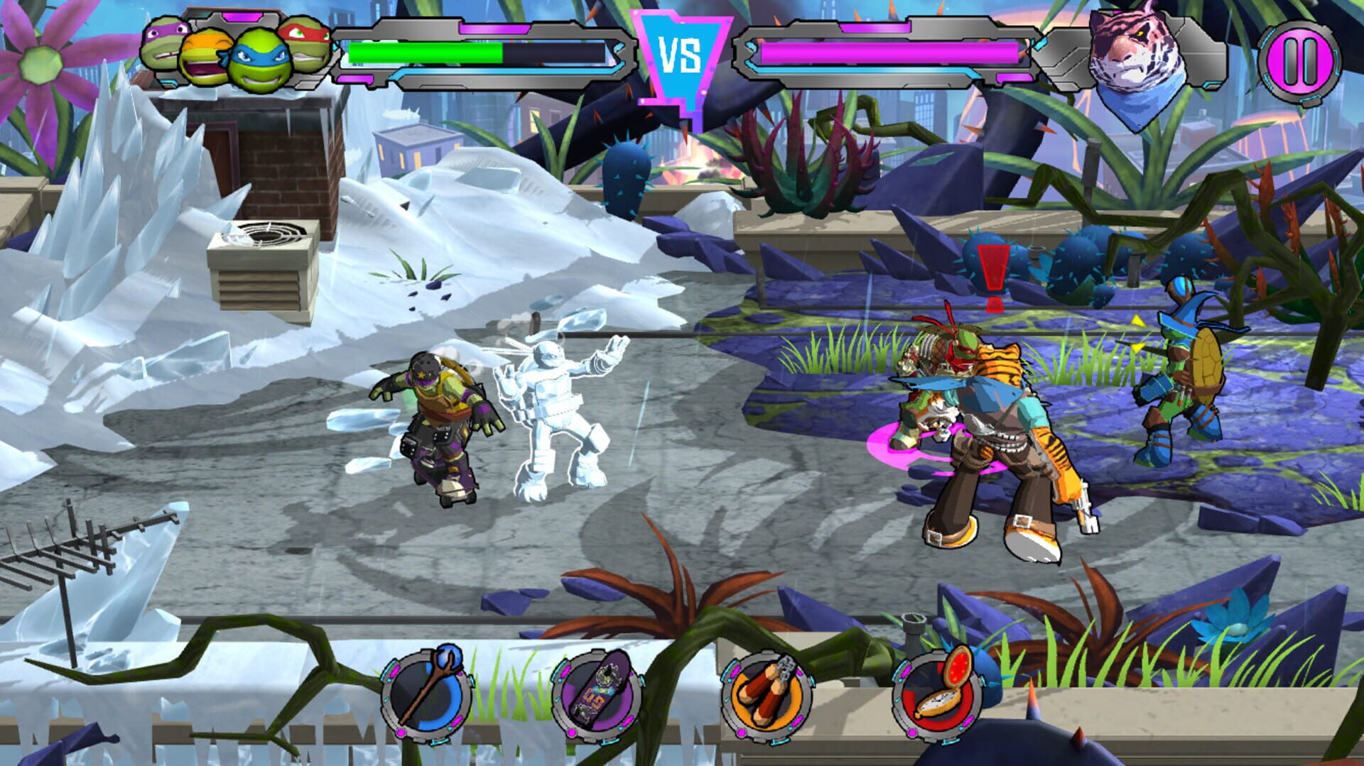 Illustration de Teenage Mutant Ninja Turtles: Portal Power