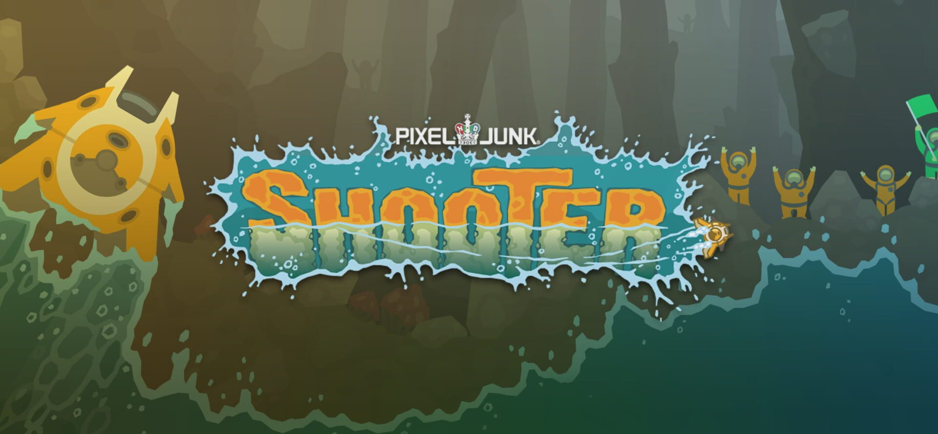 Illustration de PixelJunk Shooter
