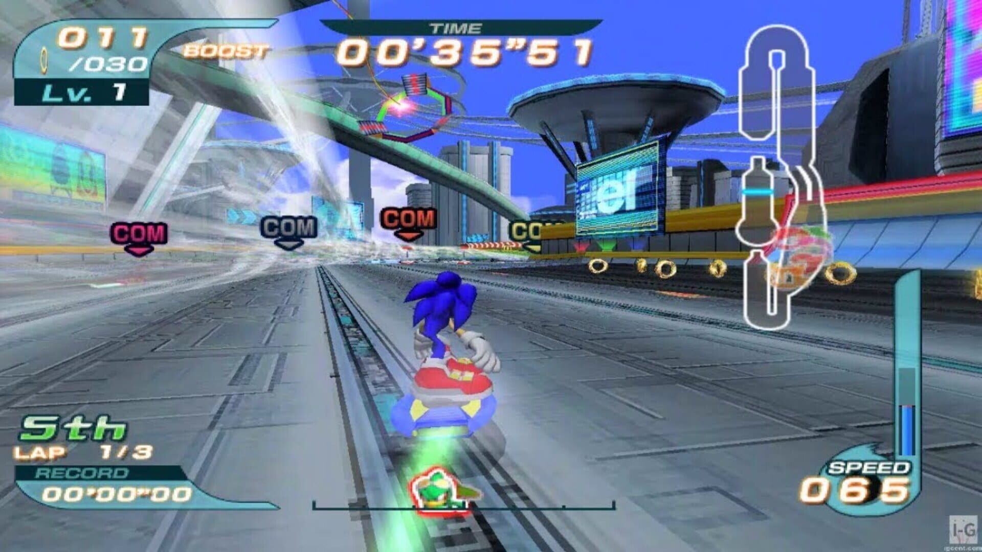 Illustration de Sonic Riders