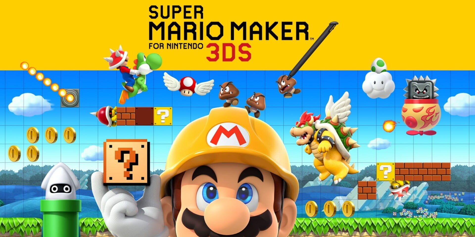 Illustration de Super Mario Maker for Nintendo 3DS