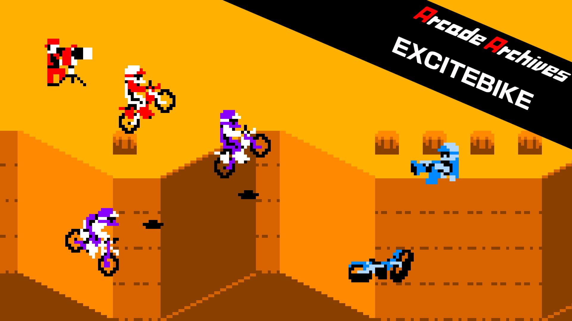 Illustration de Arcade Archives: Excitebike