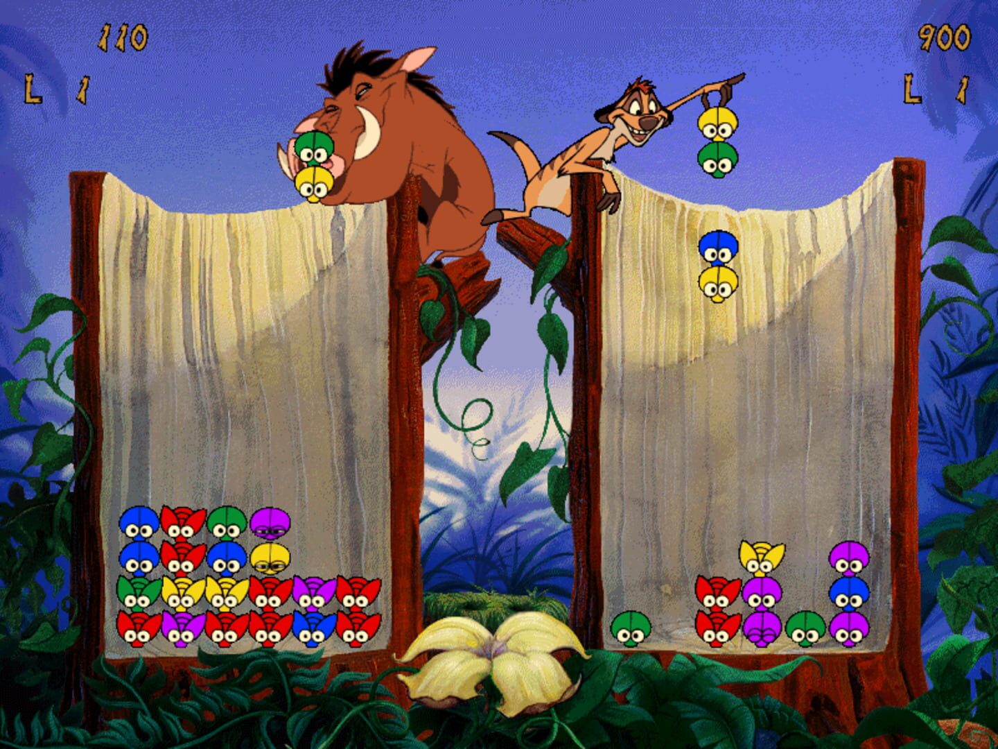 Illustration de Disney's Timon & Pumbaa's Jungle Games