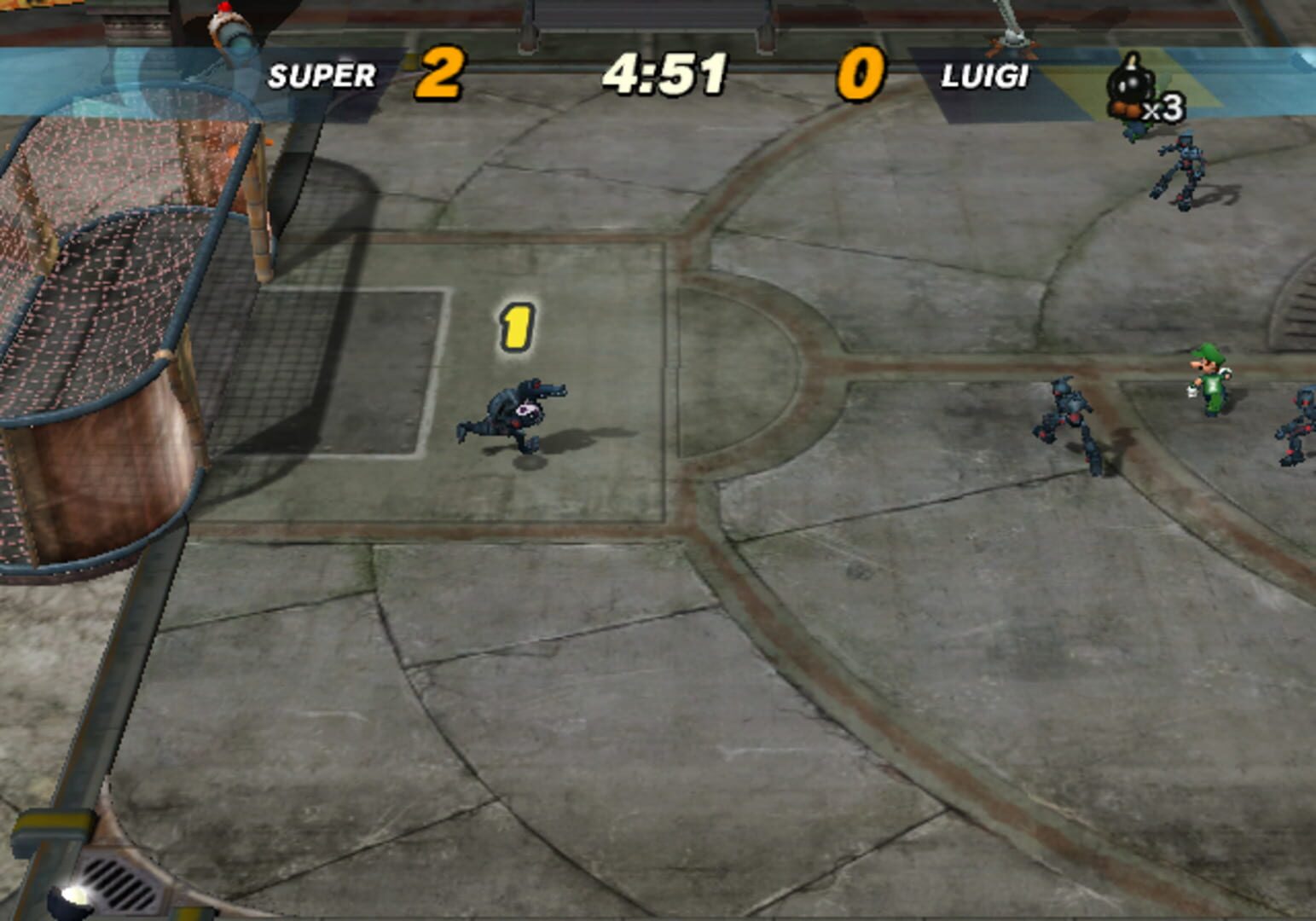 Illustration de Super Mario Strikers