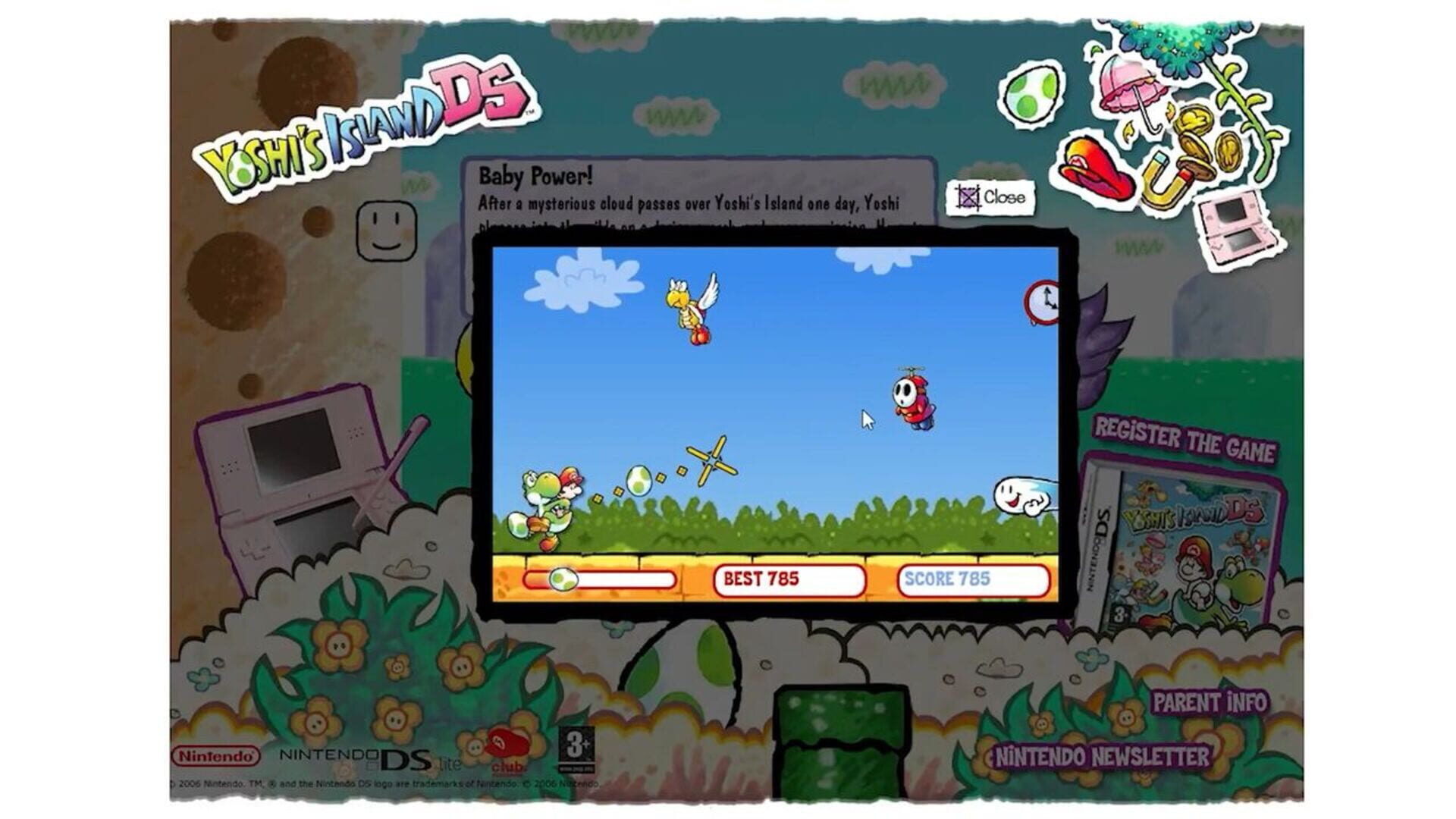 Illustration de Yoshi's Egg Toss