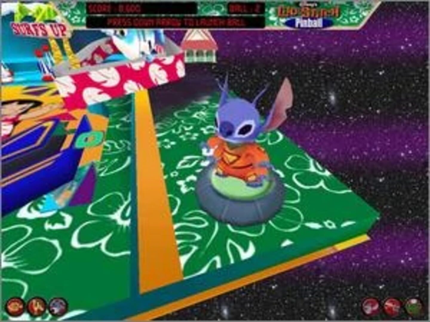 Illustration de Lilo & Stitch Pinball