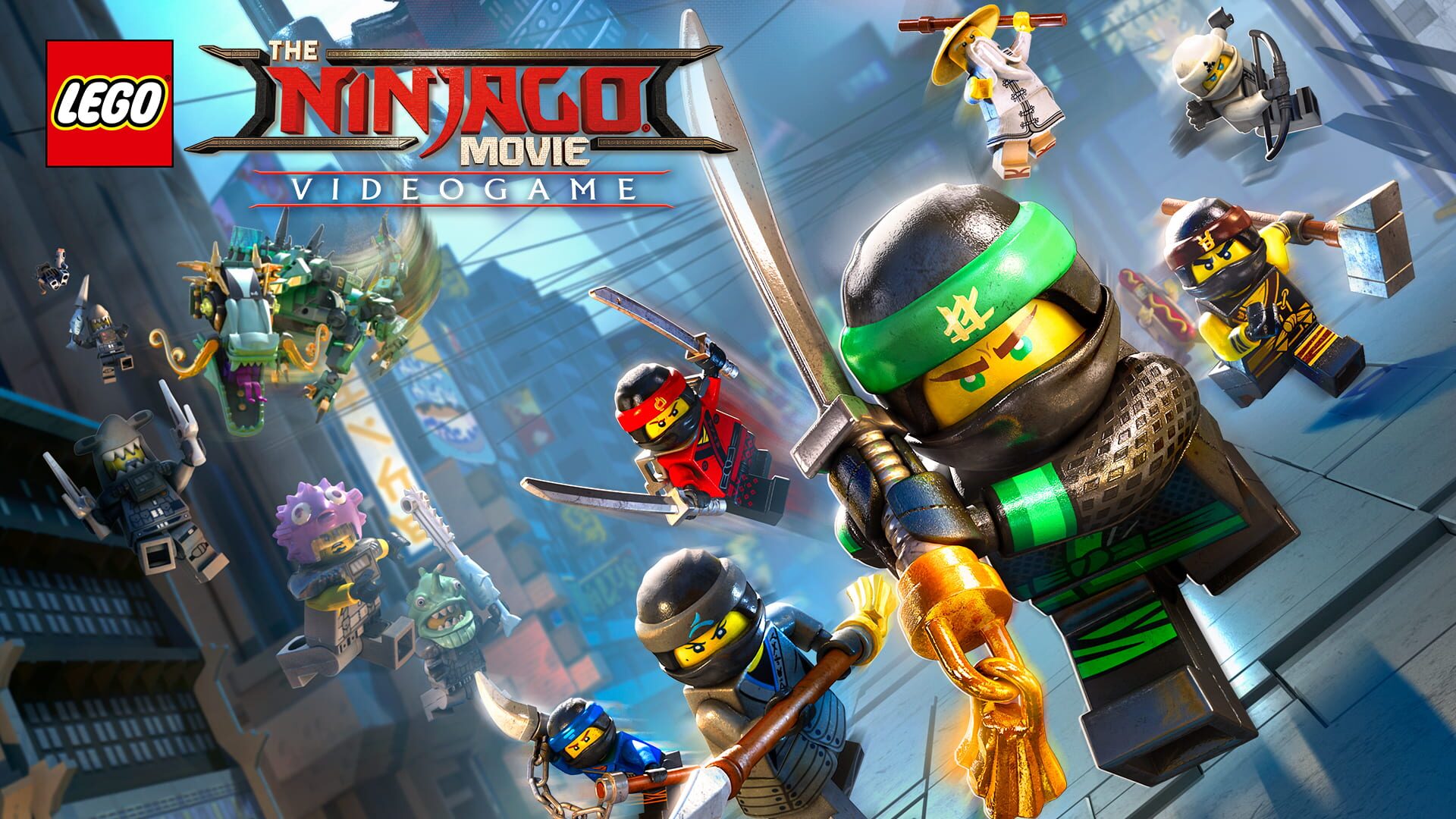Illustration de The LEGO Ninjago Movie Video Game