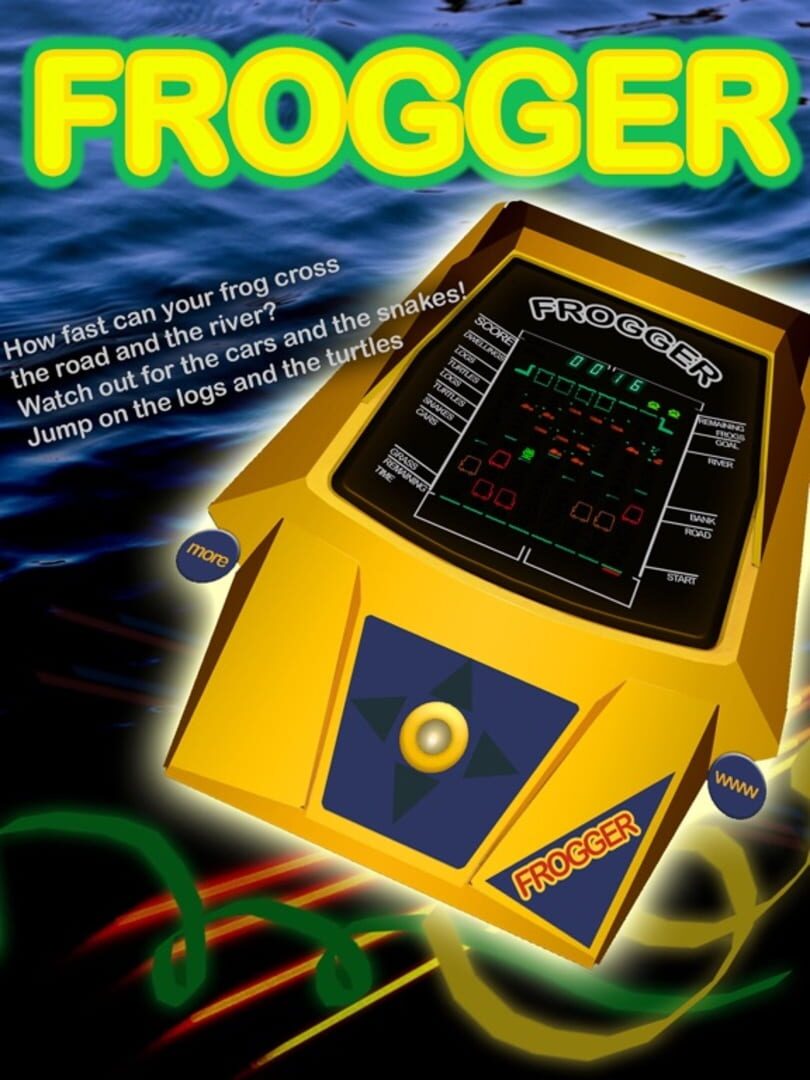 Illustration de Frogger-top: The Tabletop Classic!