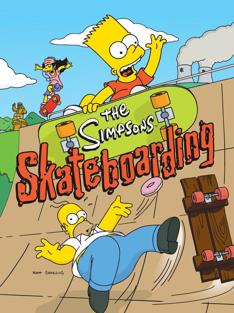 Illustration de The Simpsons Skateboarding
