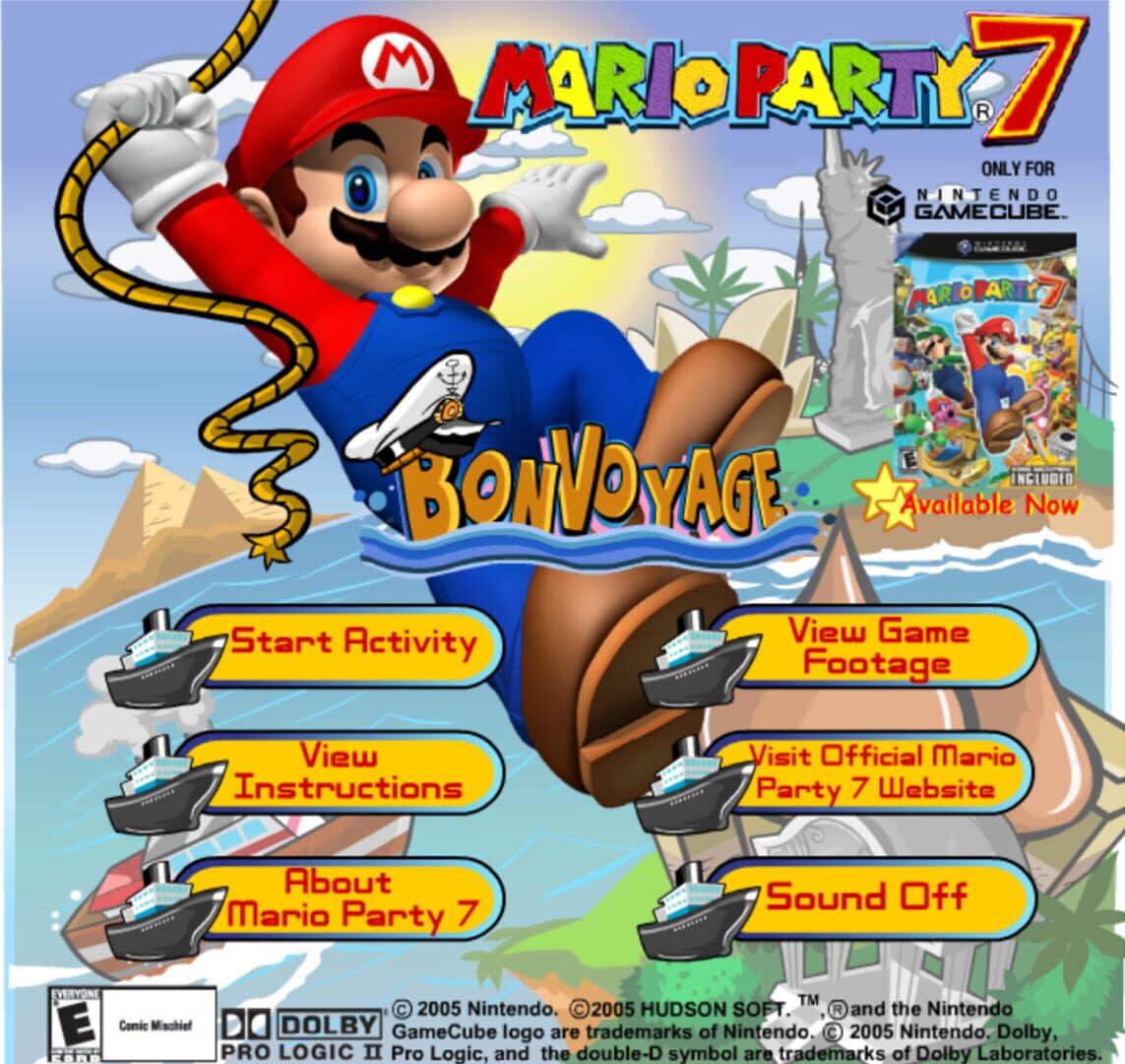 Illustration de Mario Party 7 Bon Voyage