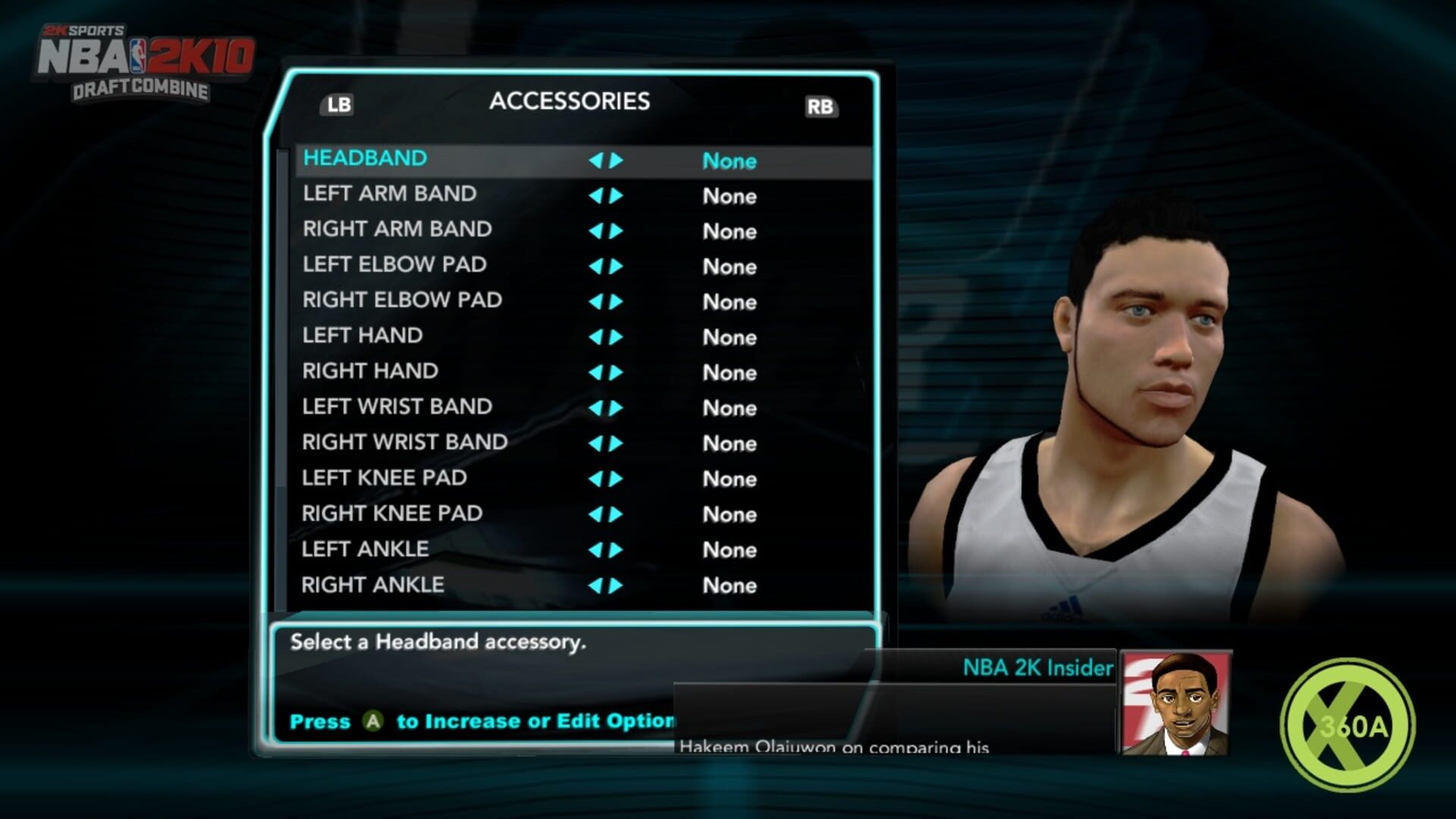 Illustration de NBA 2K10: Draft Combine