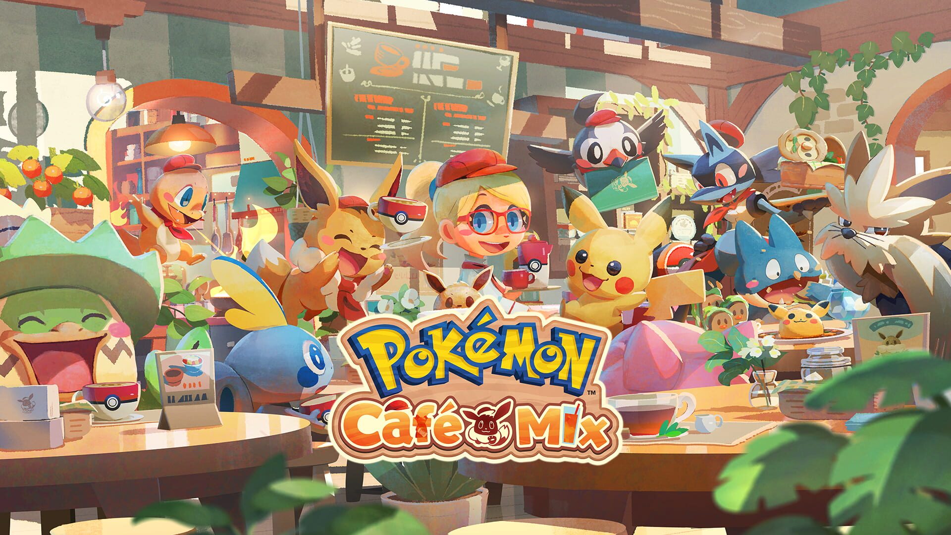Illustration de Pokémon Café Mix