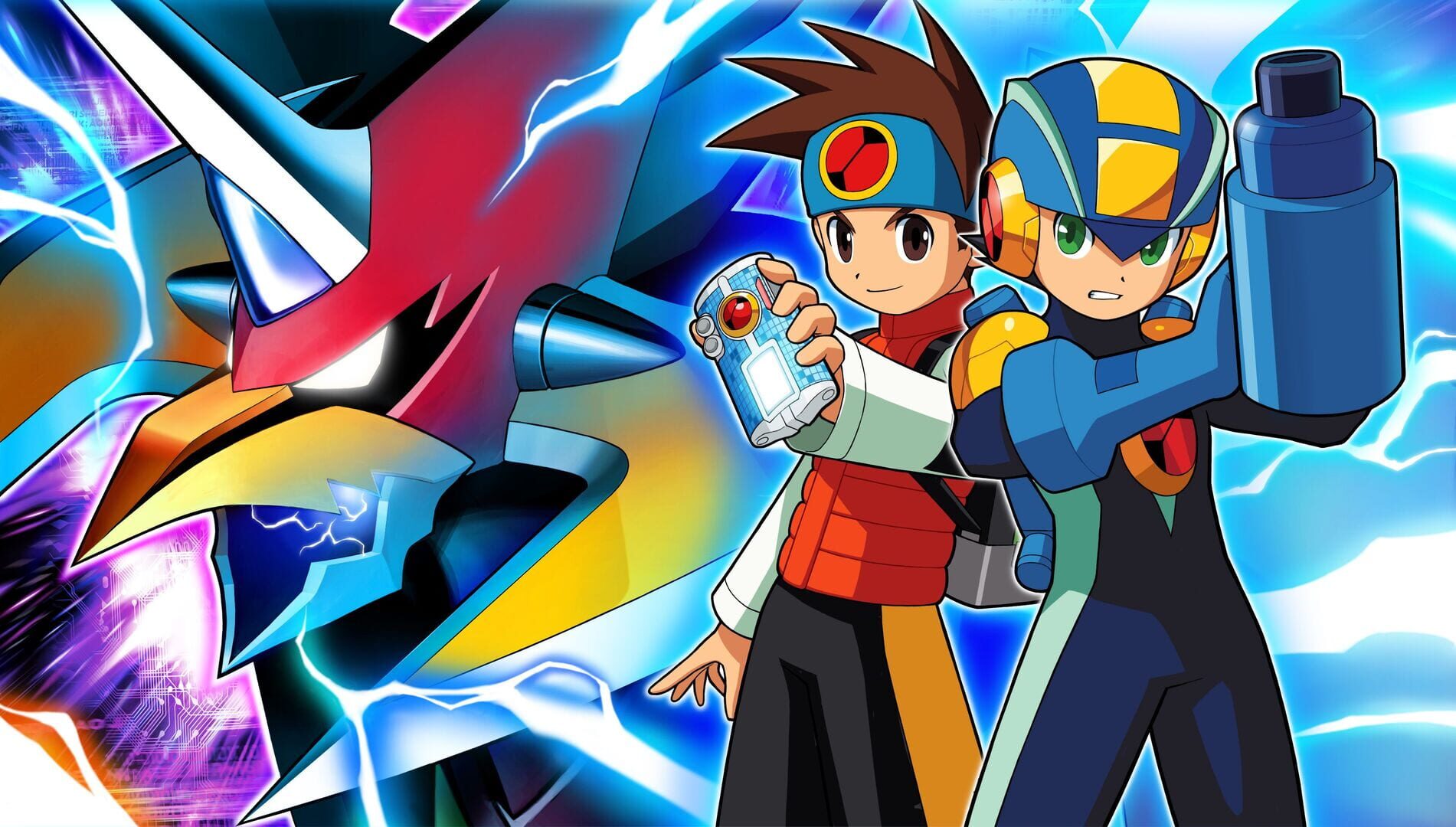 Illustration de Mega Man Battle Network 6: Cybeast Falzar