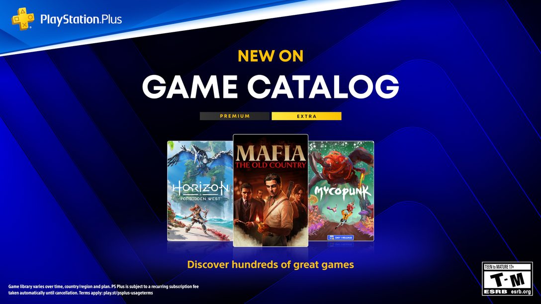 PlayStation Plus Game Catalog for October: Mafia: The Old Country, Horizon Forbidden West, Mycopunk and more
