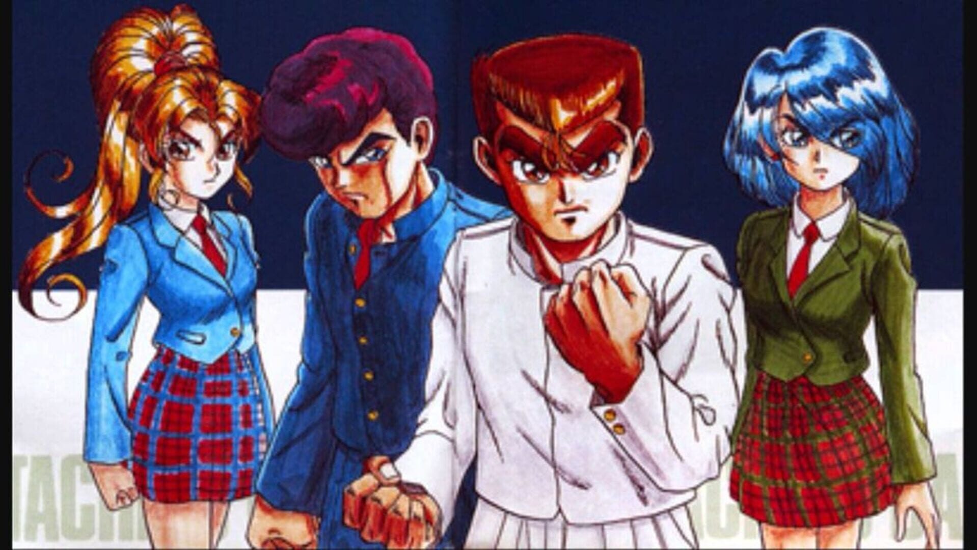 Illustration de Shin Nekketsu Kouha Kunio-kun: Kunio-tachi no Banka