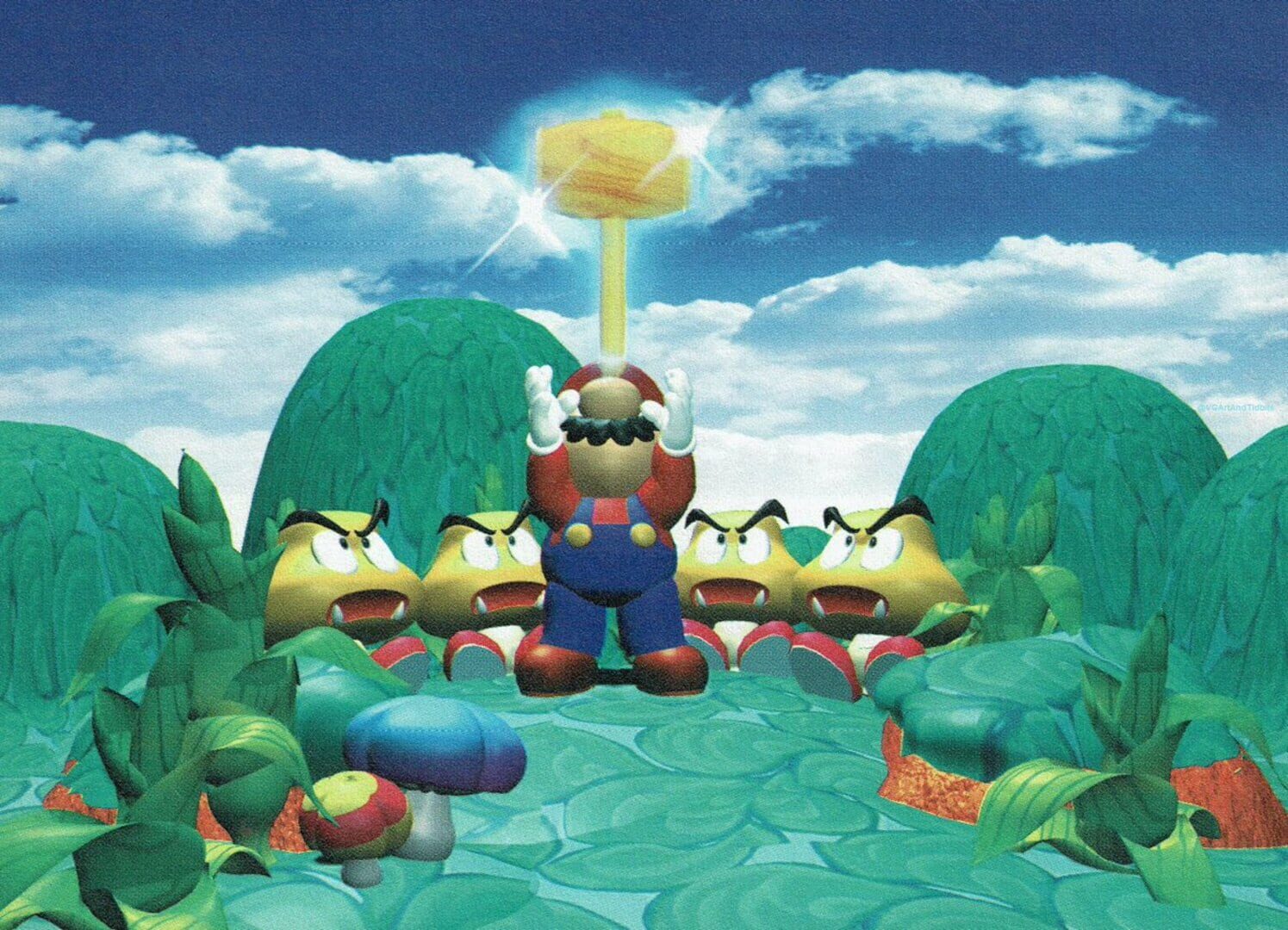 Illustration de Super Mario RPG: Legend of the Seven Stars