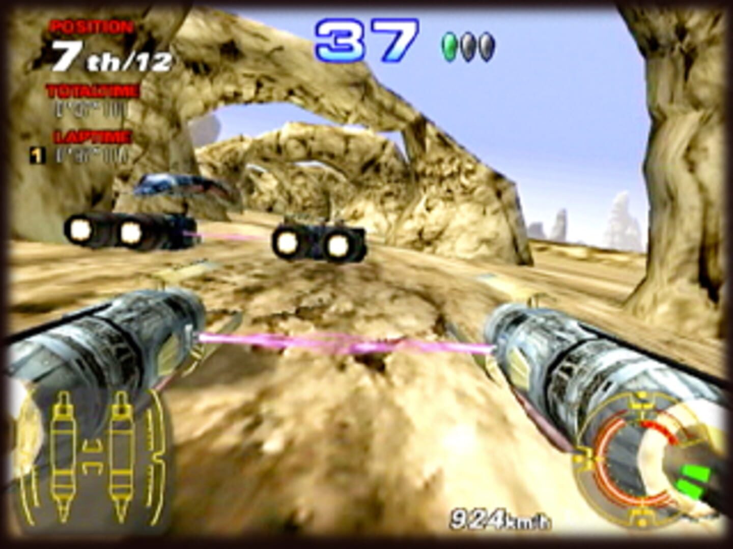 Illustration de Star Wars: Racer Arcade