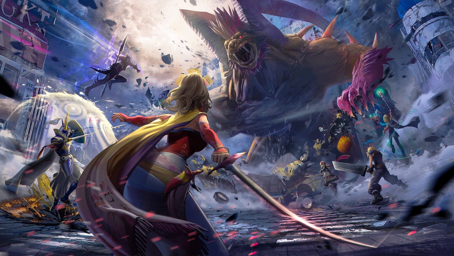 Illustration de Dissidia Duellum Final Fantasy