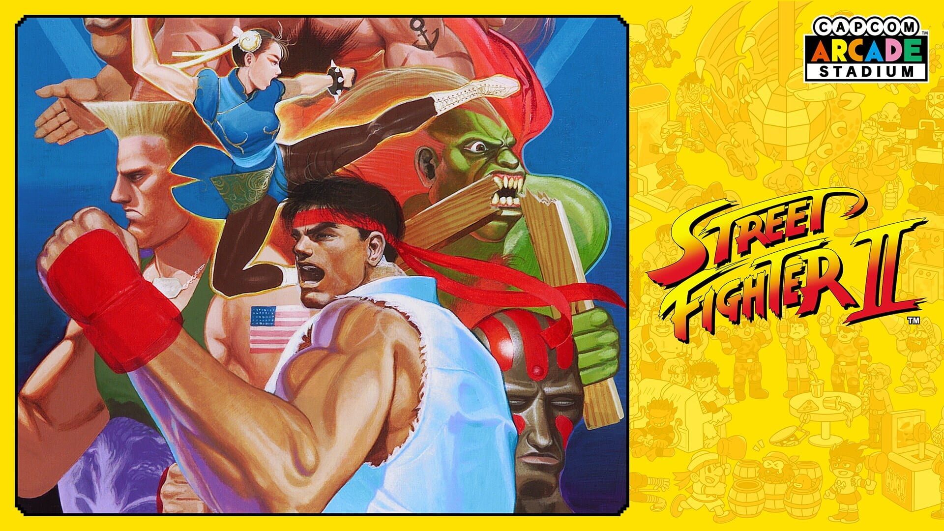 Illustration de Capcom Arcade Stadium: Street Fighter II - The World Warrior