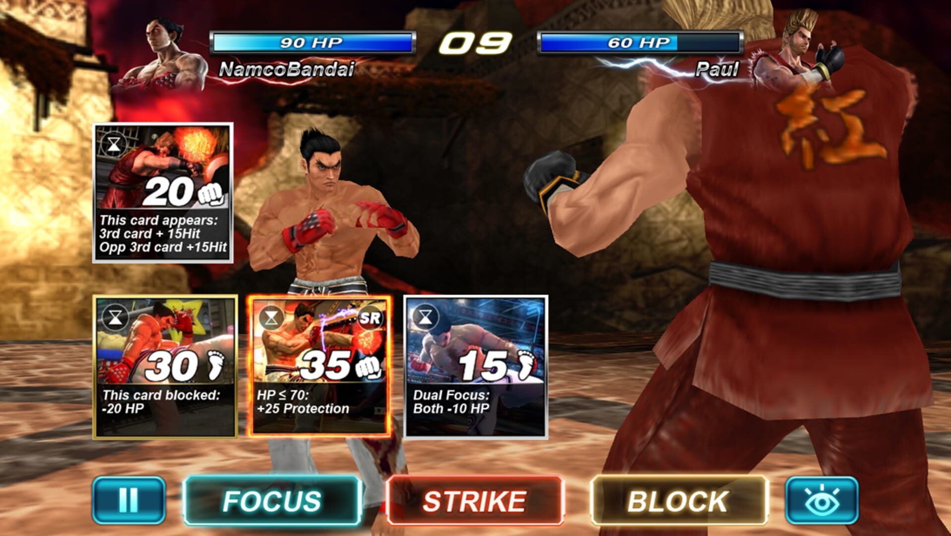 Illustration de Tekken Card Tournament