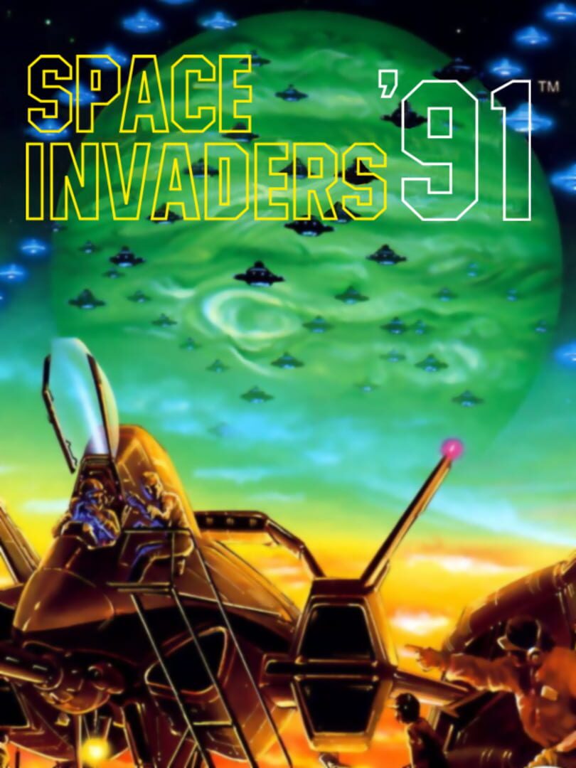 Illustration de Space Invaders '91