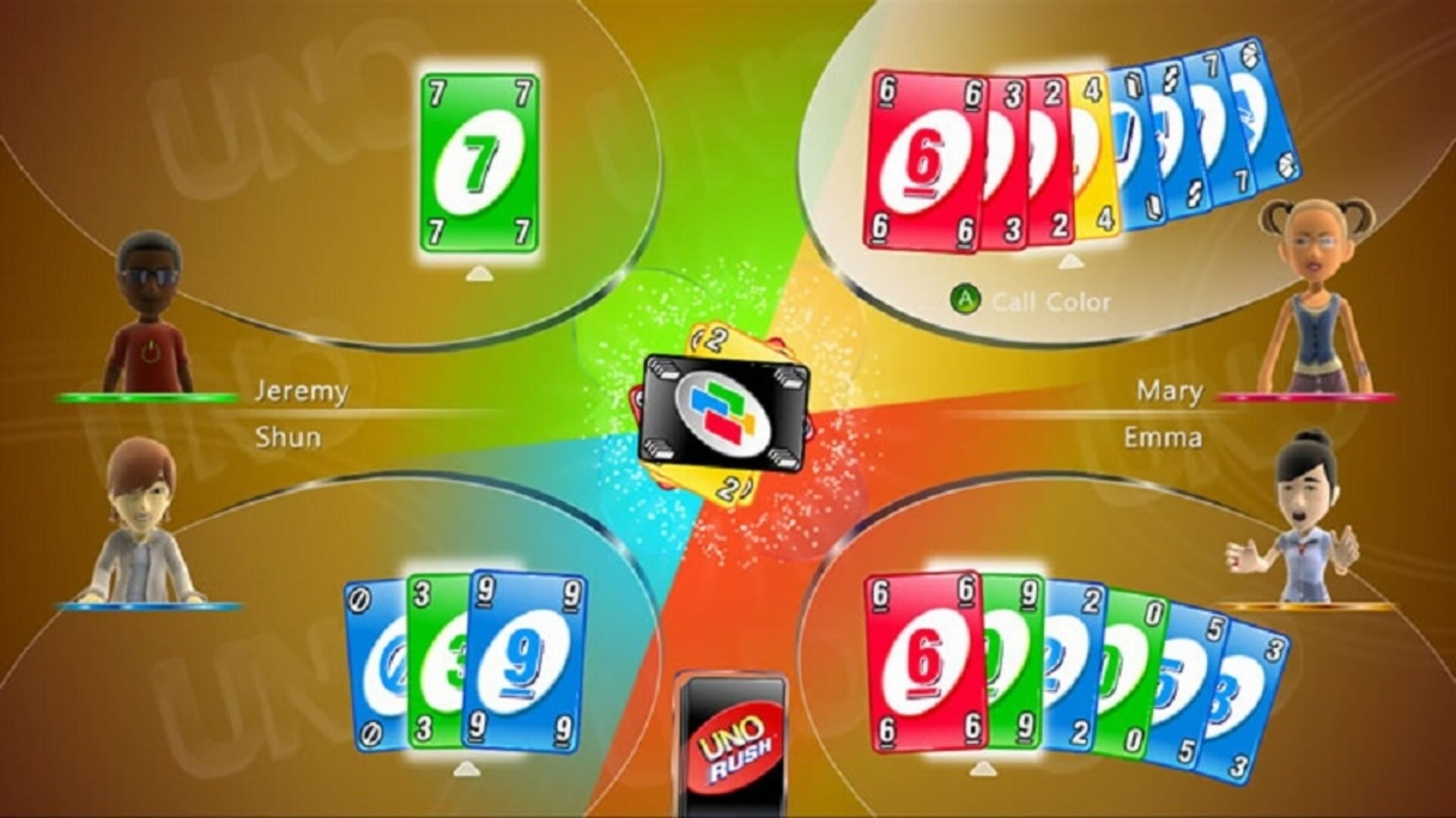 Illustration de Uno Rush