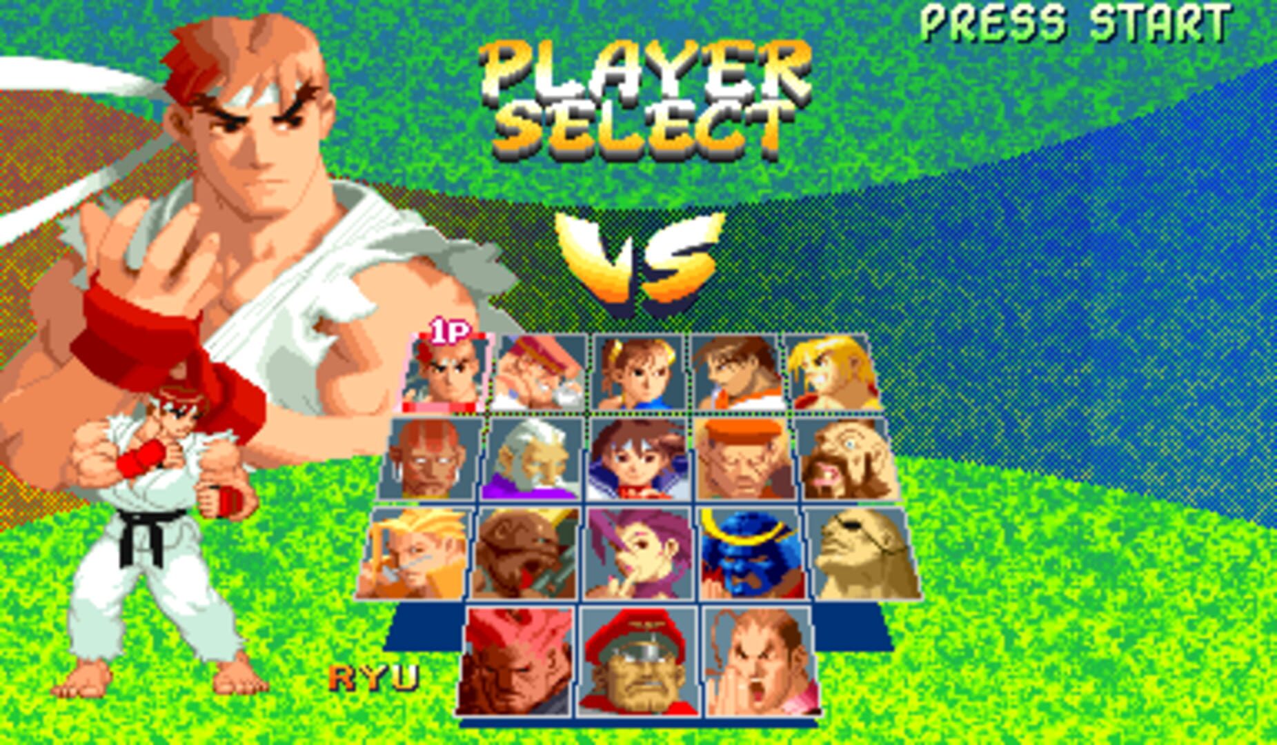 Illustration de Street Fighter Alpha 2