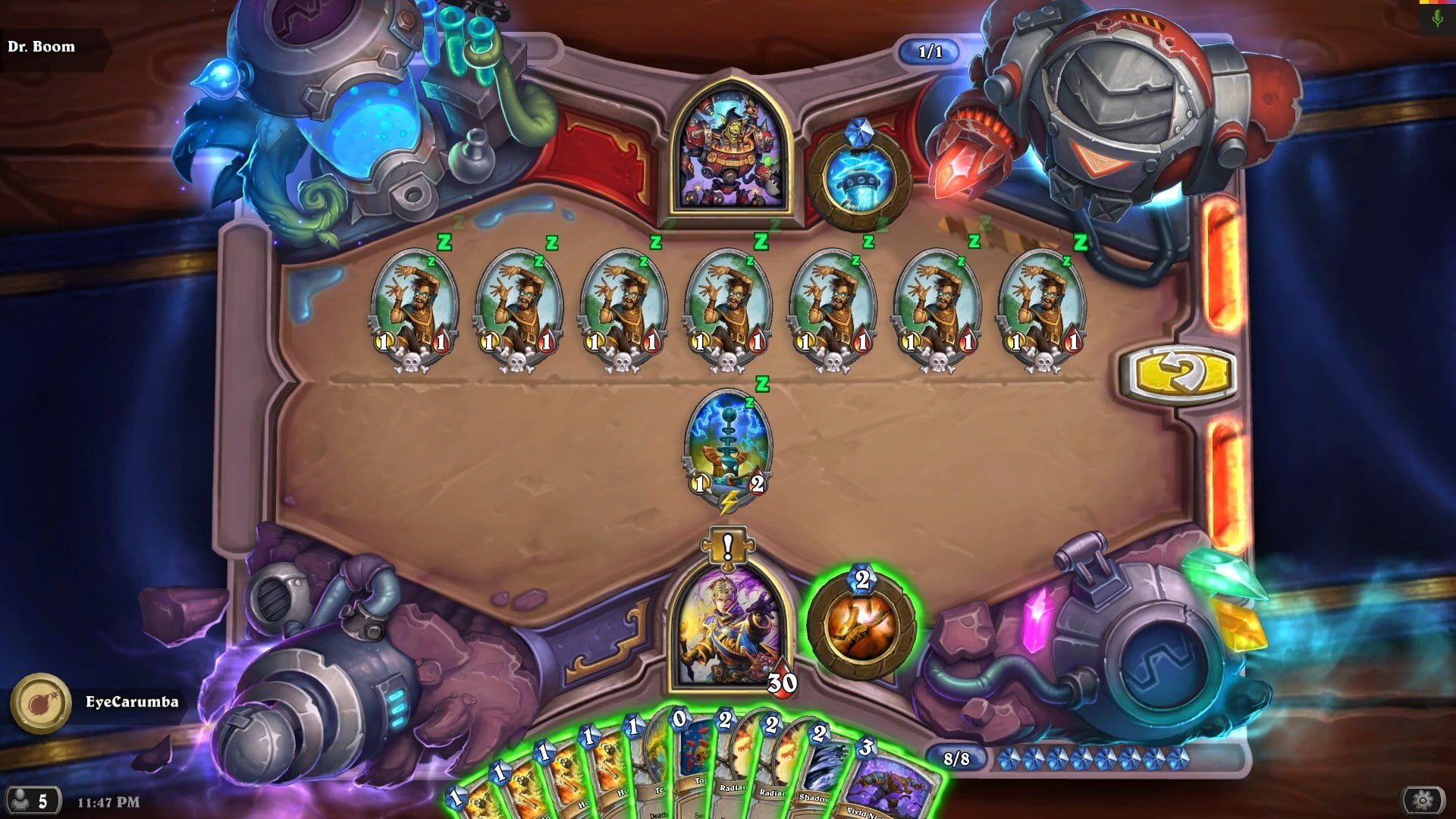 Illustration de Hearthstone: The Boomsday Project