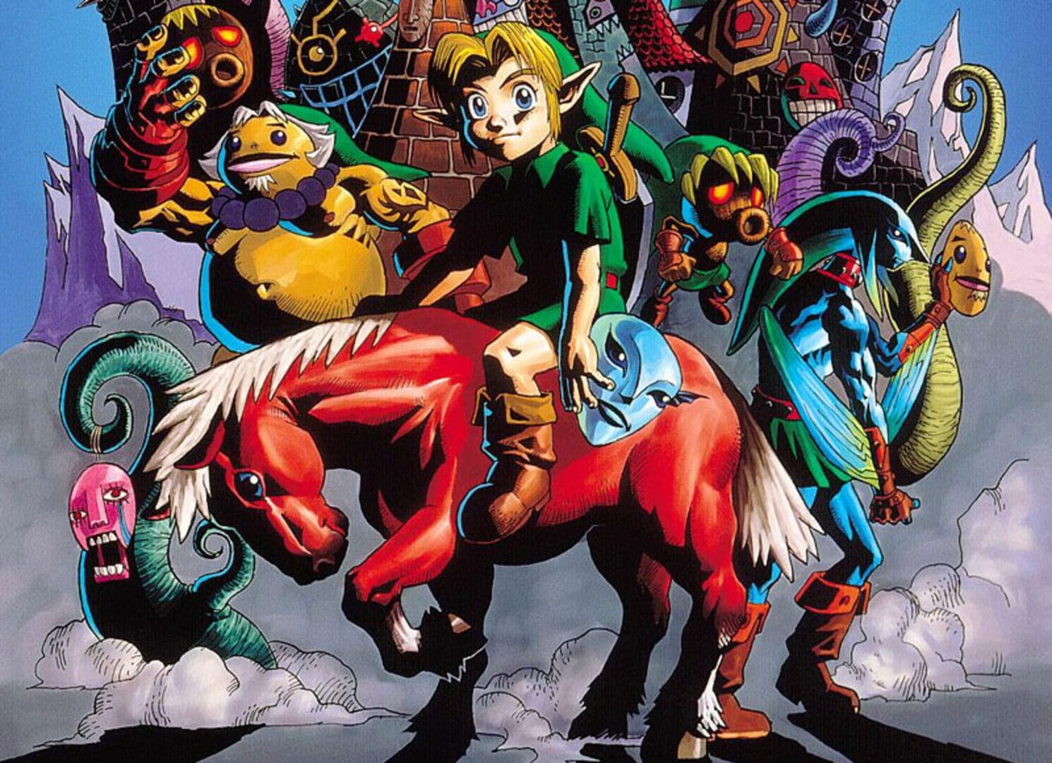 Illustration de The Legend of Zelda: Majora's Mask